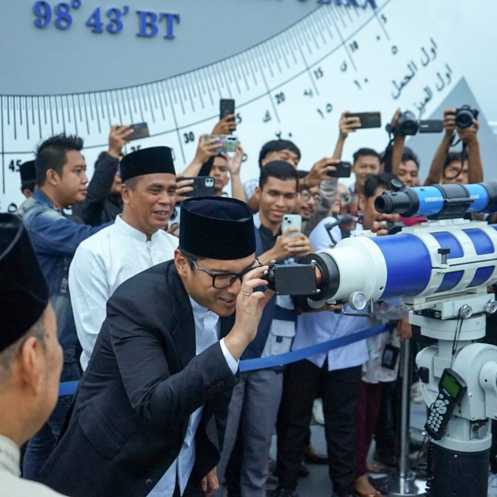 Pantau Hilal di OIF UMSU, Rico Waas Ajak Warga Medan Saling Menghormati Perbedaan Awal Puasa