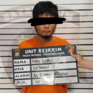 Polisi Tangkap Residivis Pencuri Motor di Minimarket Jalan Panglima Denai