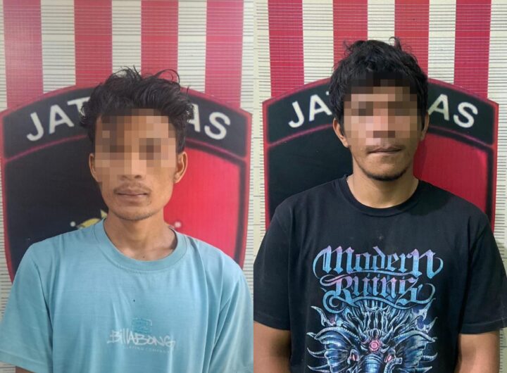 Polres Tapteng Tangkap 2 Maling Barang Pengungsi di Tukka