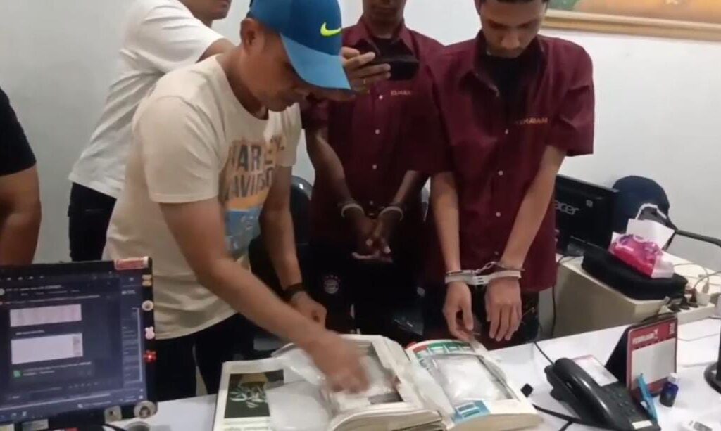 Polda Sumut Gagalkan Pengiriman 680 Gram Sabu Tujuan Mataram, Dikemas dalam Buku