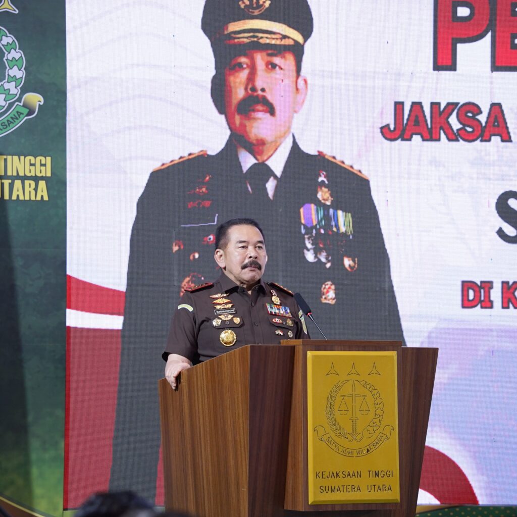 Jaksa Agung Minta Kejati Sumut Tingkatkan Pelayanan Hukum Humanis dan Berintegritas