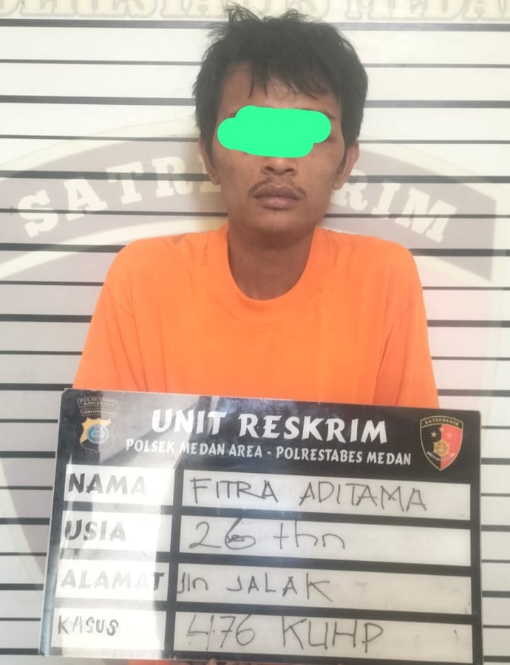 Polsek Medan Area Amankan Maling HP Puan Maharani