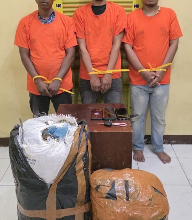 Ungkap Peredaran Narkoba di Rumah Mewah Jalan Setia Budi, Polda Sumut Tangkap 3 Orang dan Sita 20 Kg Ganja