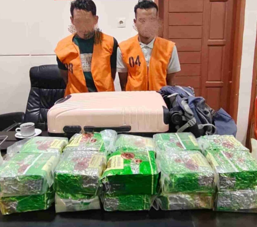 Polresta Deli Serdang Tangkap 2 Kurir 21 Kg Sabu, Dibawa dari Aceh Menuju Jakarta