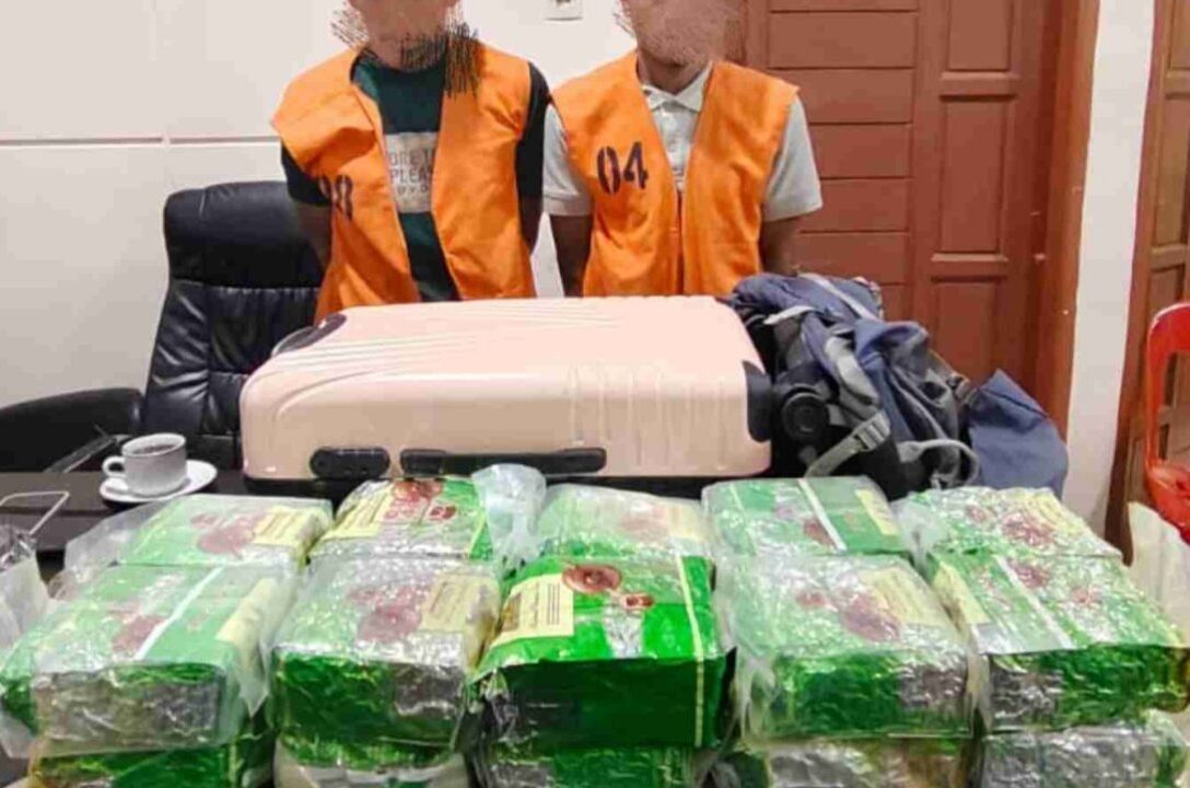 Polresta Deli Serdang Tangkap 2 Kurir 21 Kg Sabu, Dibawa dari Aceh Menuju Jakarta 