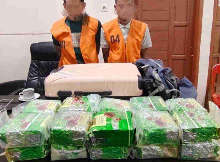 Polresta Deli Serdang Tangkap 2 Kurir 21 Kg Sabu, Dibawa dari Aceh Menuju Jakarta 