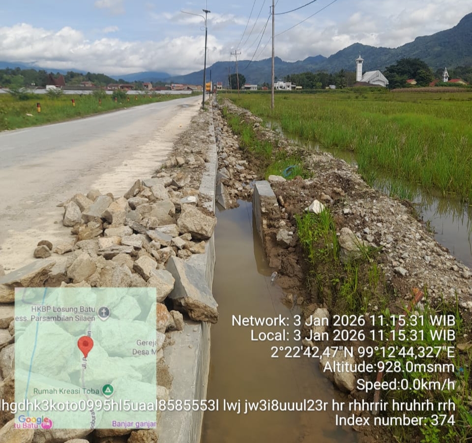 Mantan Kadis PUPR Sumut Diduga Tinggalkan Proyek Bermasalah Rp2 Miliar di Parsoburan  