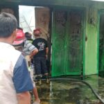 Dua Unit Ruko Jalan Titi Pahlawan di Marelan Terbakar