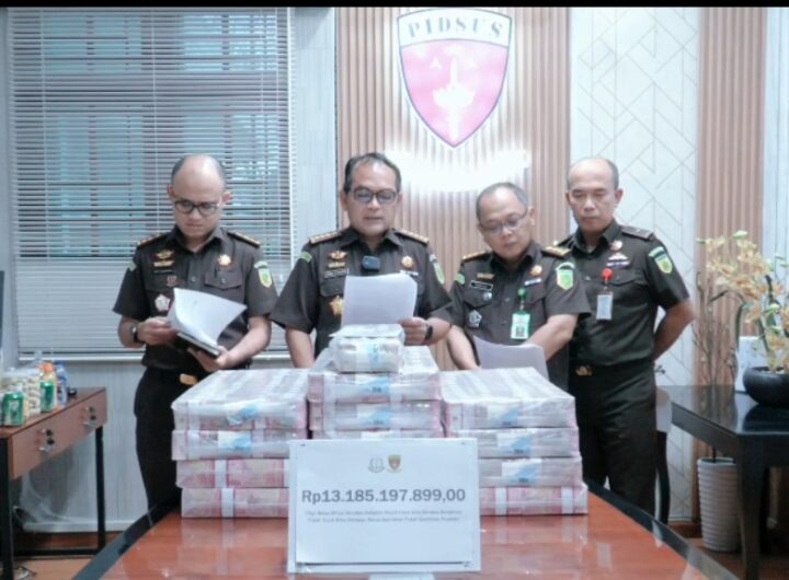 Kejati Sumut Terima Pengembalian Uang Korupsi Waterfront Pangururan Rp13,18 Miliar dari PT Hutama Karya