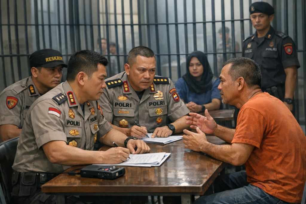 Para Kombes Sempat Marah saat Pemeriksaan Ngatimin di Lapas Binjai, ini Katanya?