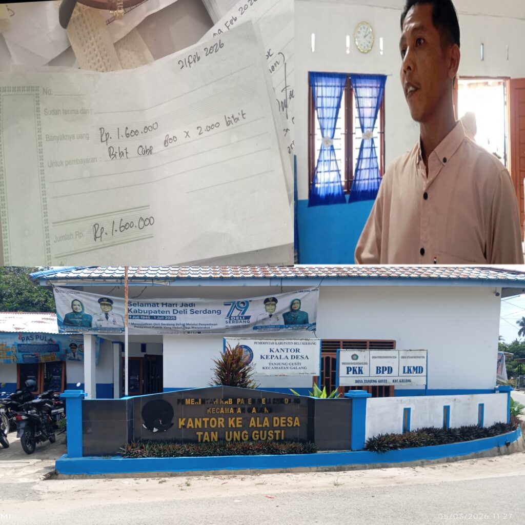 Warga Pertanyakan Pengelolaan Dana Ketahanan Pangan BUMDes di Desa Tanjung Gusti