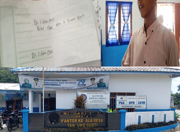 Warga Pertanyakan Pengelolaan Dana Ketahanan Pangan BUMDes di Desa Tanjung Gusti