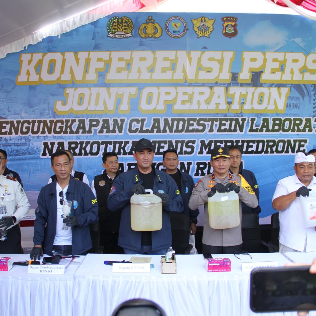 BNN Bongkar Laboratorium Narkoba di Bali, Dua WN Rusia Ditangkap