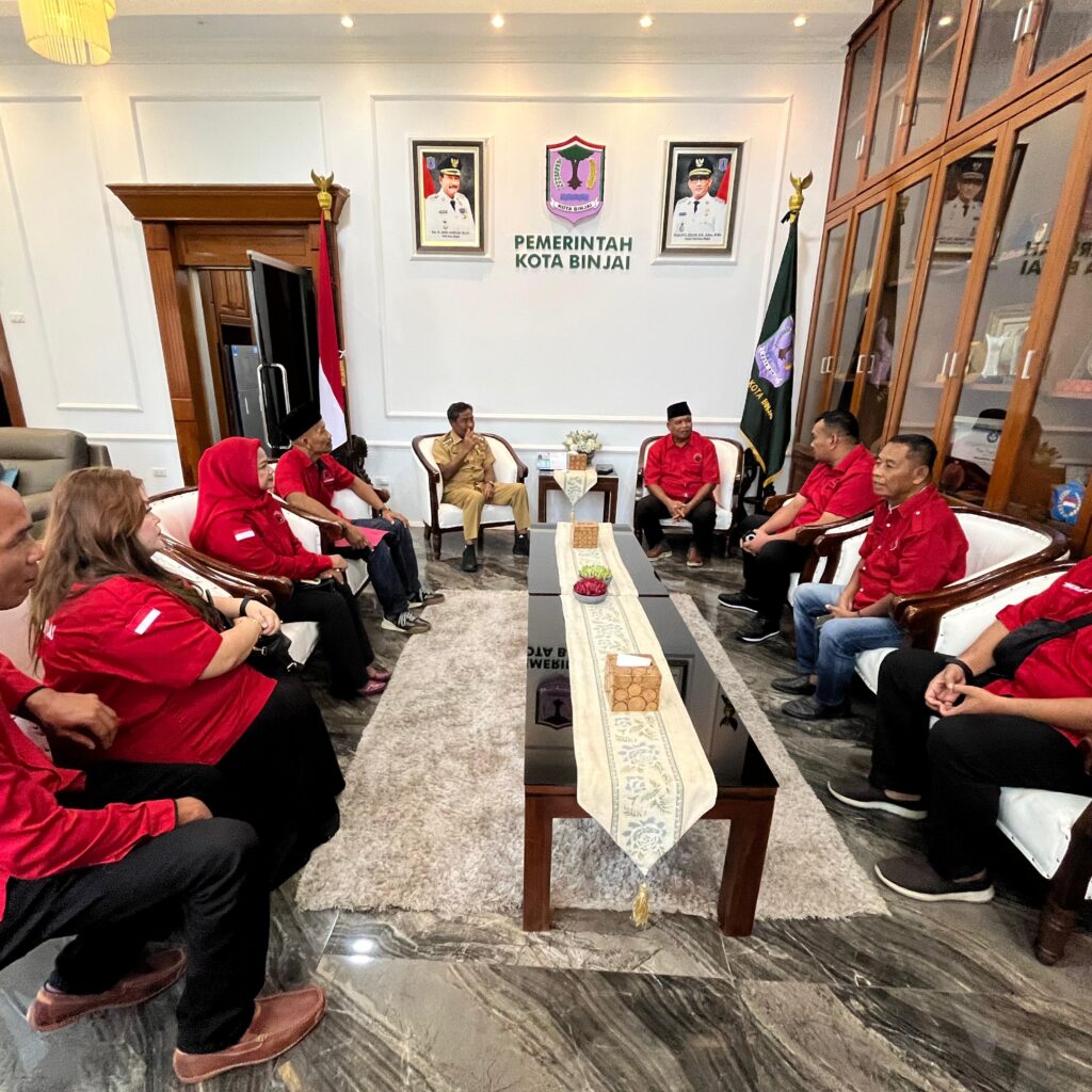 Audiensi dengan Wali Kota, Pengurus Baru PDIP Binjai Dorong Sinergi Pembangunan dan Perbaikan Benteng Kampung Tanjung