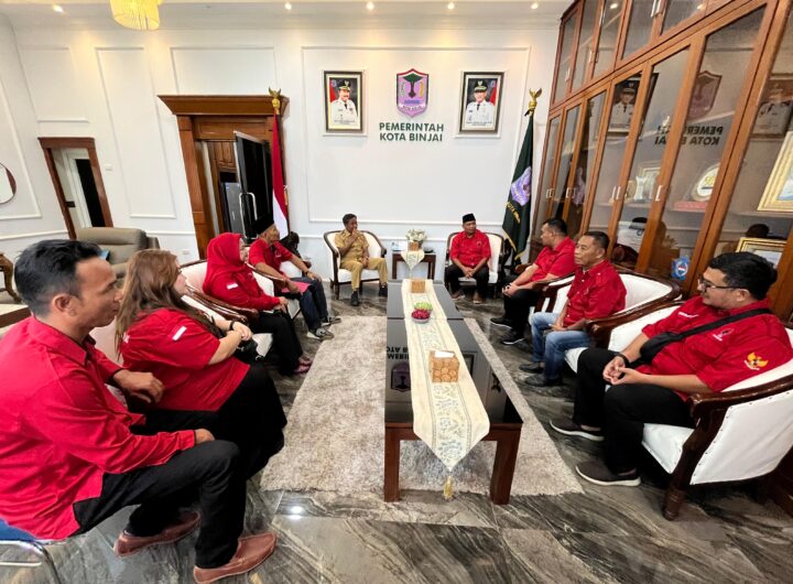 Audiensi dengan Wali Kota, Pengurus Baru PDIP Binjai Dorong Sinergi Pembangunan dan Perbaikan Benteng Kampung Tanjung