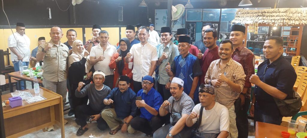 Perkuat Kemitraan Strategis, Kodim 0314/Inhil Rangkul Insan Pers Tembilahan Lewat Buka Puasa Bersama