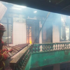 Kebakaran Lima Rumah di Medan Maimun 