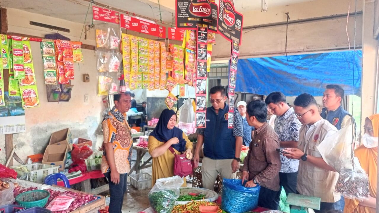 Satgas Pangan Polda Sumut Sidak Pasar Medan Deli dan Bengkok, Stok Bapokting Aman dan Harga Relatif Stabil