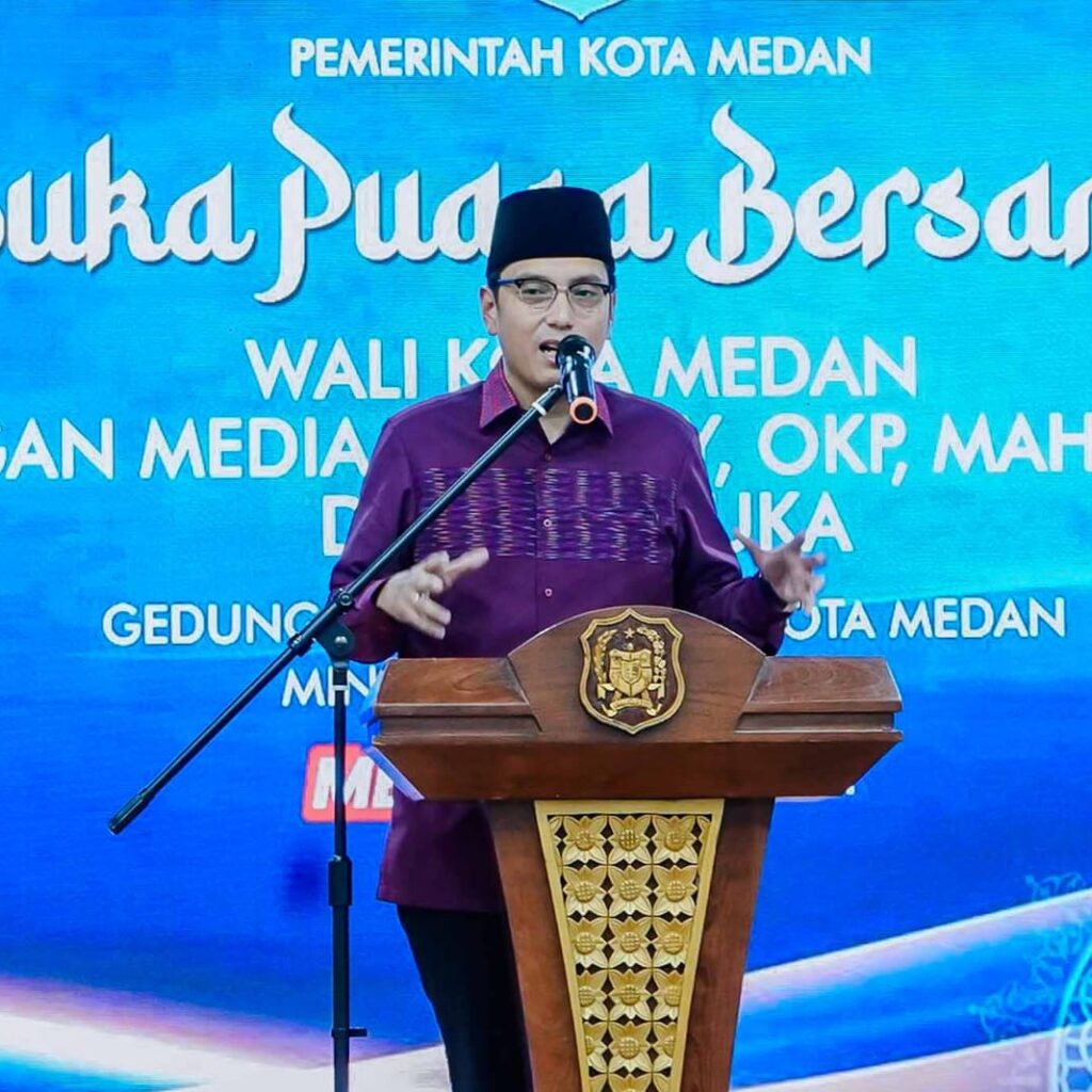 Buka Puasa Bersama Insan Media dan Ormas, Rico Waas Ajak Perkuat Persatuan dan Soliditas Kota Medan
