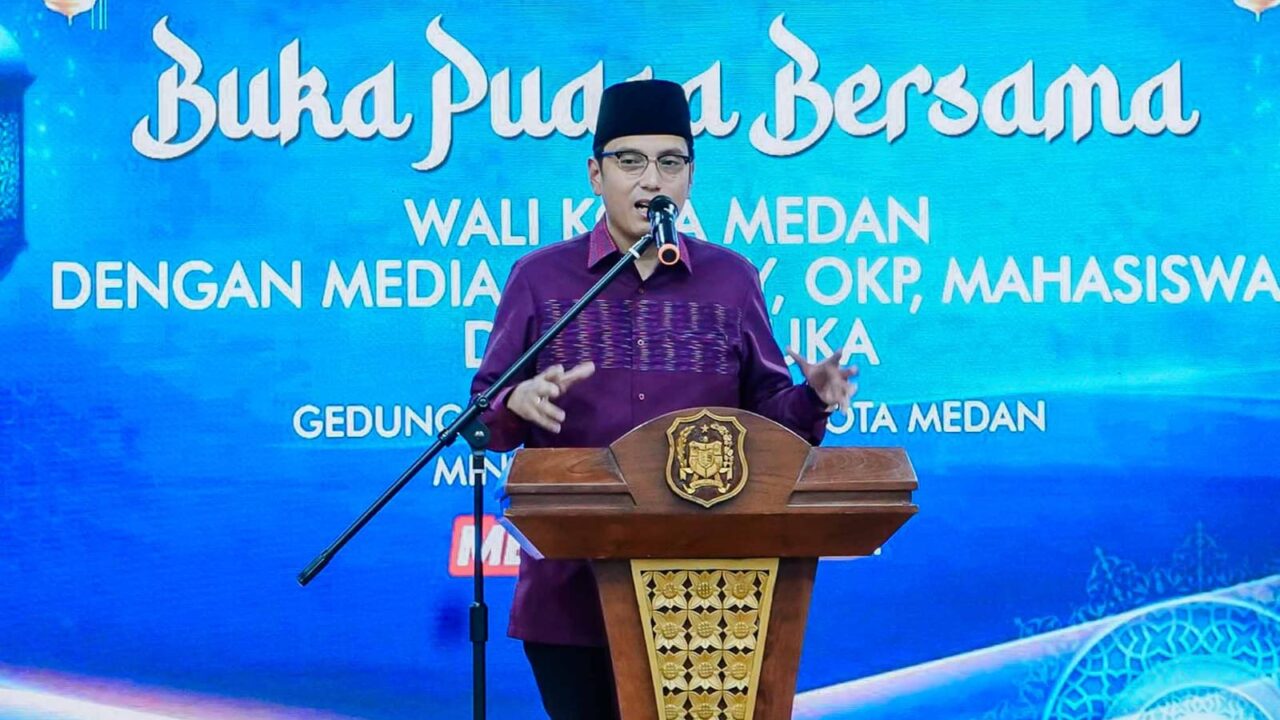 Buka Puasa Bersama Insan Media dan Ormas, Rico Waas Ajak Perkuat Persatuan dan Soliditas Kota Medan