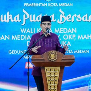 Buka Puasa Bersama Insan Media dan Ormas, Rico Waas Ajak Perkuat Persatuan dan Soliditas Kota Medan