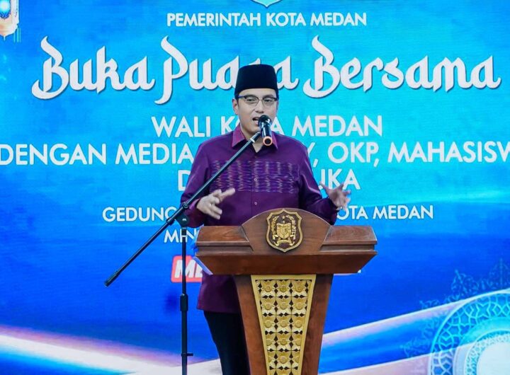 Buka Puasa Bersama Insan Media dan Ormas, Rico Waas Ajak Perkuat Persatuan dan Soliditas Kota Medan