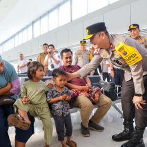 Wakapolda Sumut Tinjau Stasiun KA Medan, Pastikan Pelayanan Mudik Lebaran Berjalan Optimal