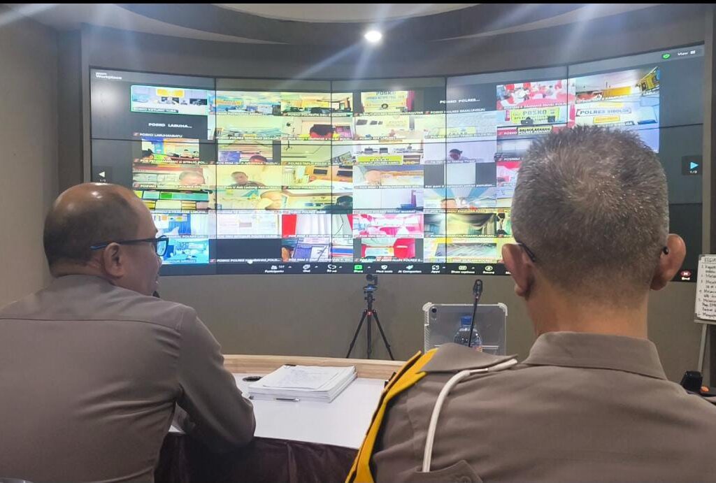 Polda Sumut Monitoring 24 Jam Pos Pengamanan Jajaran, Pastikan Respons Cepat Situasi di Lapangan