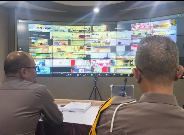 Polda Sumut Monitoring 24 Jam Pos Pengamanan Jajaran, Pastikan Respons Cepat Situasi di Lapangan