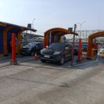 Gerbang Tol Amplas Dipadati Arus Balik