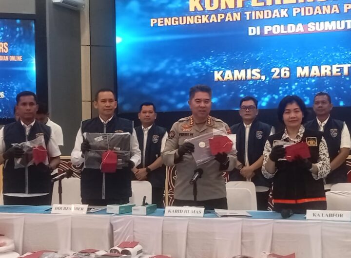 Polda Sumut Ungkap Judi Online di Royal Condominium Medan, 2 Tahun Beroperasi dan Omset Rp7 Miliar