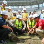 Tinjau Kesiapan Stadion Teladan untuk AFF U19, Bobby Nasution Harap Selesai Bulan Mei