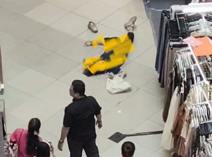 Jatuh dari Lantai 4, Pengunjung Mall di Jalan Gatot Subroto Medan Tewas