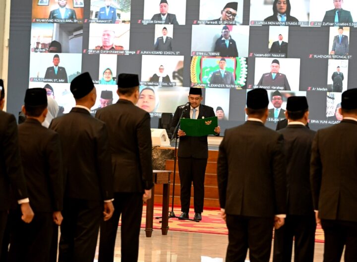 Lantik 308 Pejabat Pemprov Sumut, Bobby Nasution: Jangan Ada Pungli