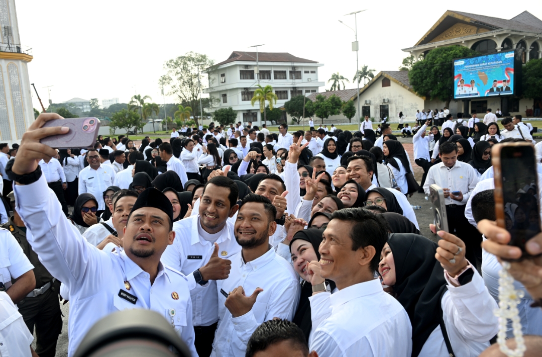 Kabar Gembira, Gubernur Sumut Beri THR Guru PPPK Paruh Waktu dan Guru Tidak Tetap