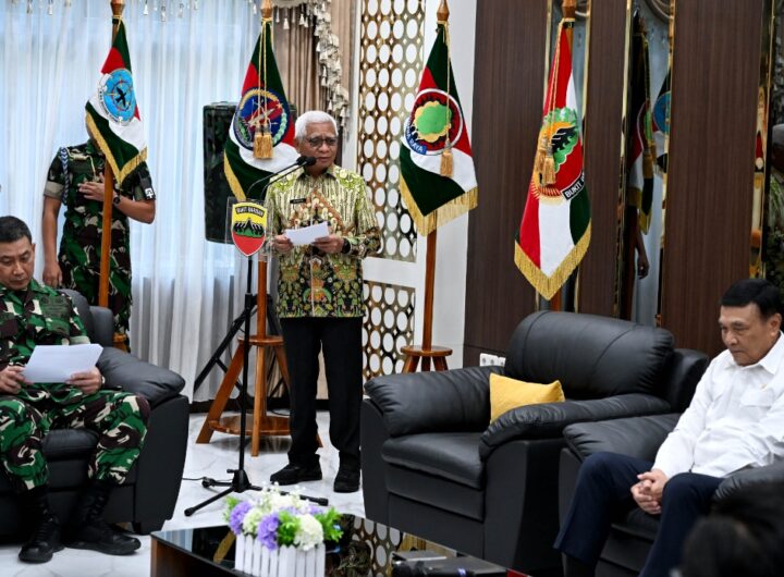 Wagub Sumut Tegaskan Komitmen Jaga Stabilitas Daerah di Hadapan Menko Polkam