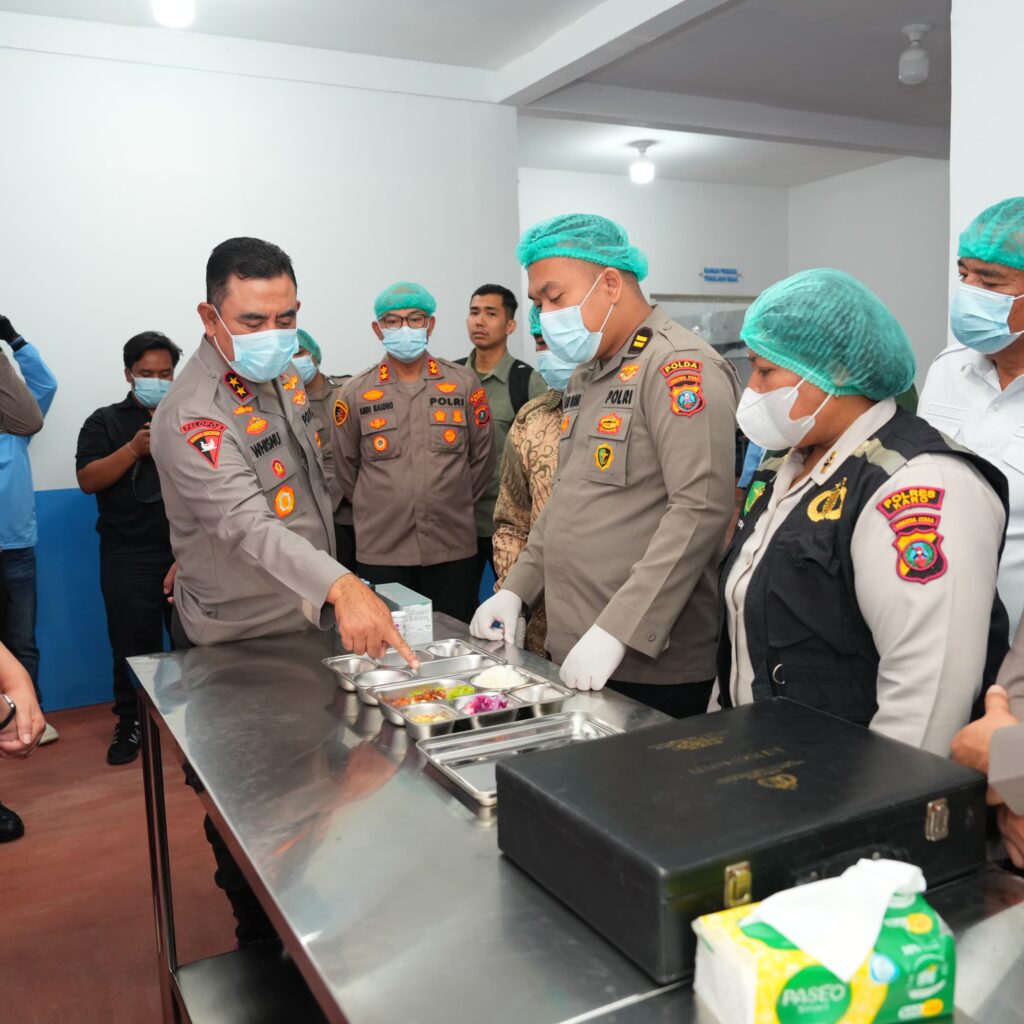 Kapolda Sumut Resmikan 4 SPPG Polres Karo