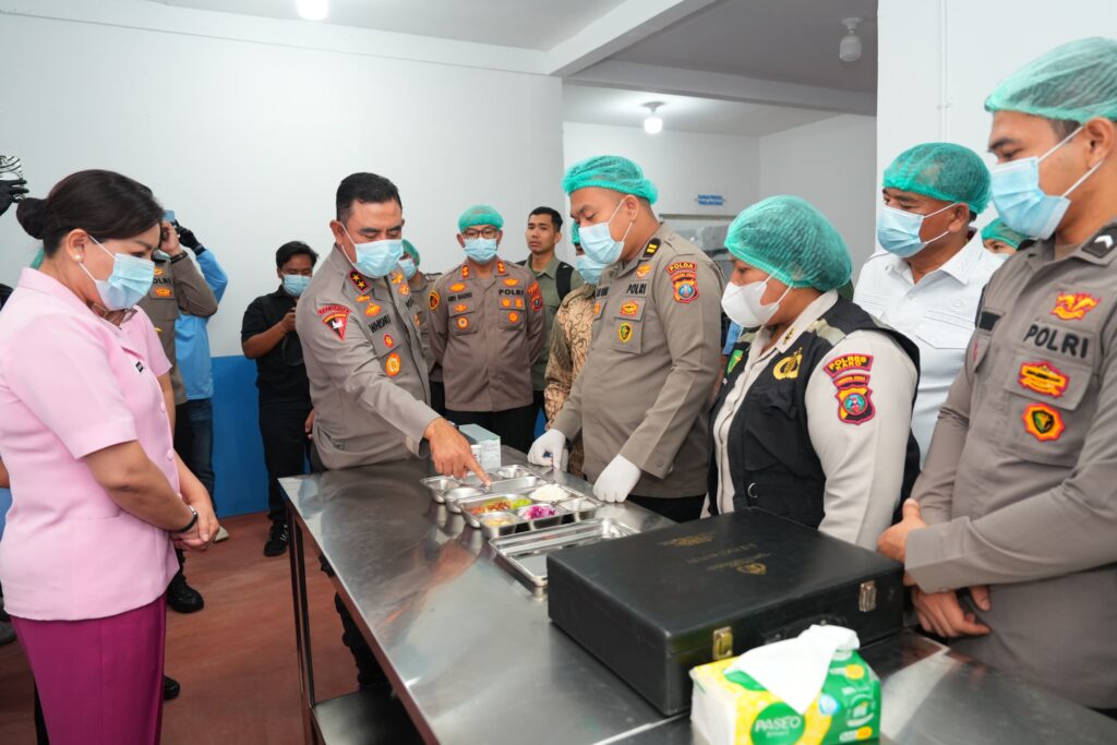 Kapolda Sumut Resmikan 4 SPPG Polres Karo