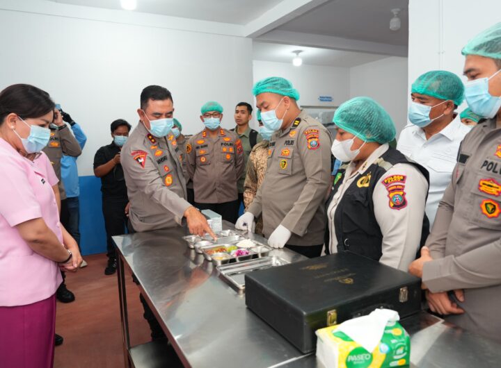 Kapolda Sumut Resmikan 4 SPPG Polres Karo