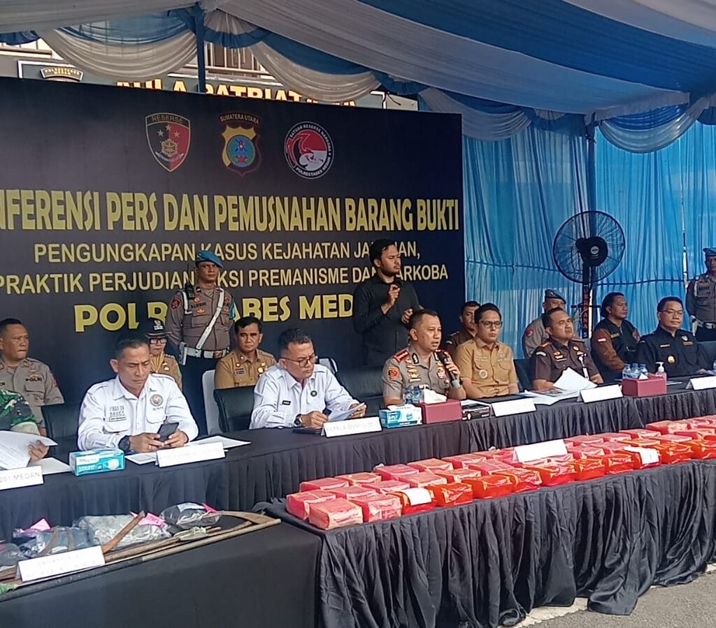 Ops Ketupat Toba 2026, Polrestabes Ungkap 119 Kasus dan 184 Tersangka Diringkus