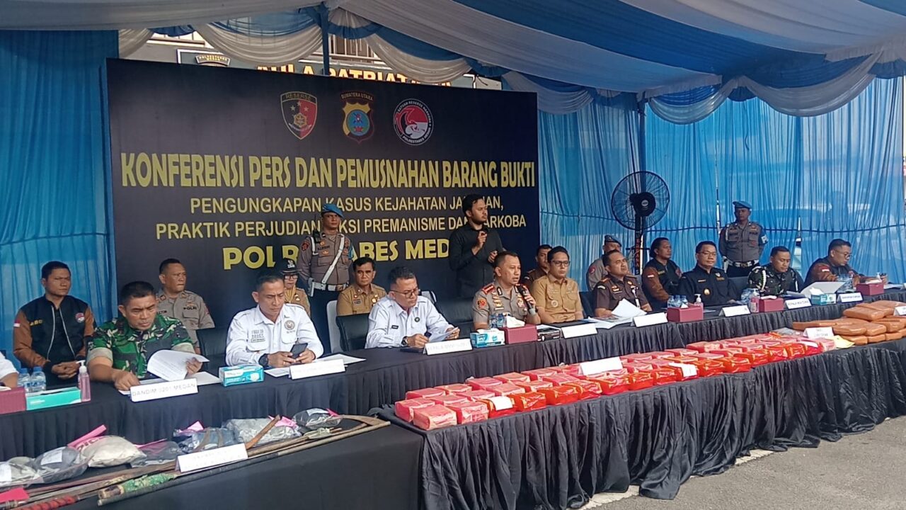 Ops Ketupat Toba 2026, Polrestabes Ungkap 119 Kasus dan 184 Tersangka Diringkus