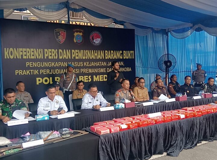 Ops Ketupat Toba 2026, Polrestabes Ungkap 119 Kasus dan 184 Tersangka Diringkus