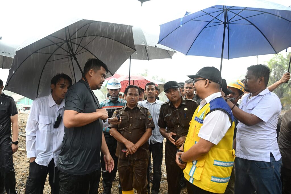 Gubernur Sumut Desak Percepatan Proyek Tanggul dan Sabodam Sungai Tukka