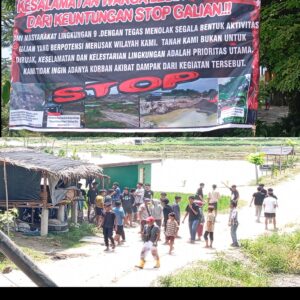 Ratusan Warga Binjai Timur Demo Galian C di Kawasan TPA, Tuntut Aktivitas Dihentikan