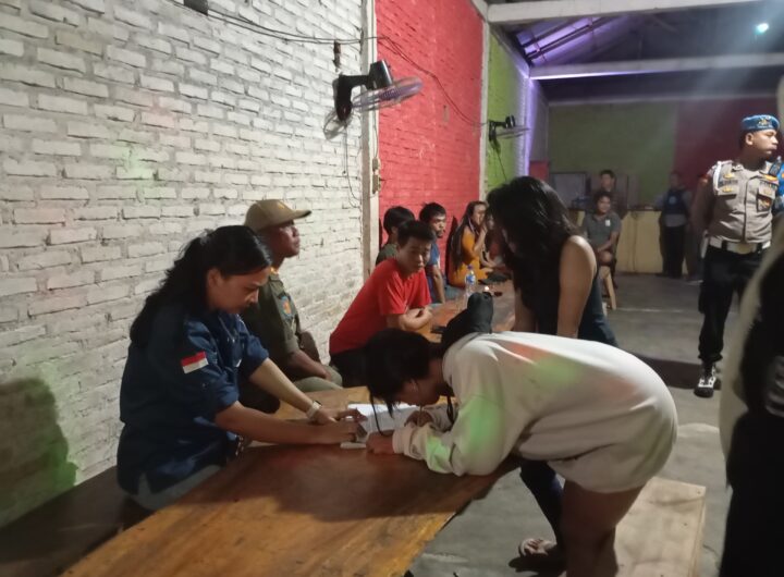 Razia Tempat Hiburan Malam, BNNK Sergai dan Tim Gabungan Amankan 50 Pengguna Narkoba 