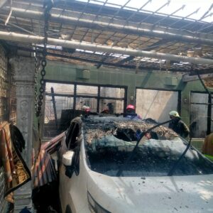 Rumah di Jalan Cangkir Terbakar, Satu Warga Luka Bakar