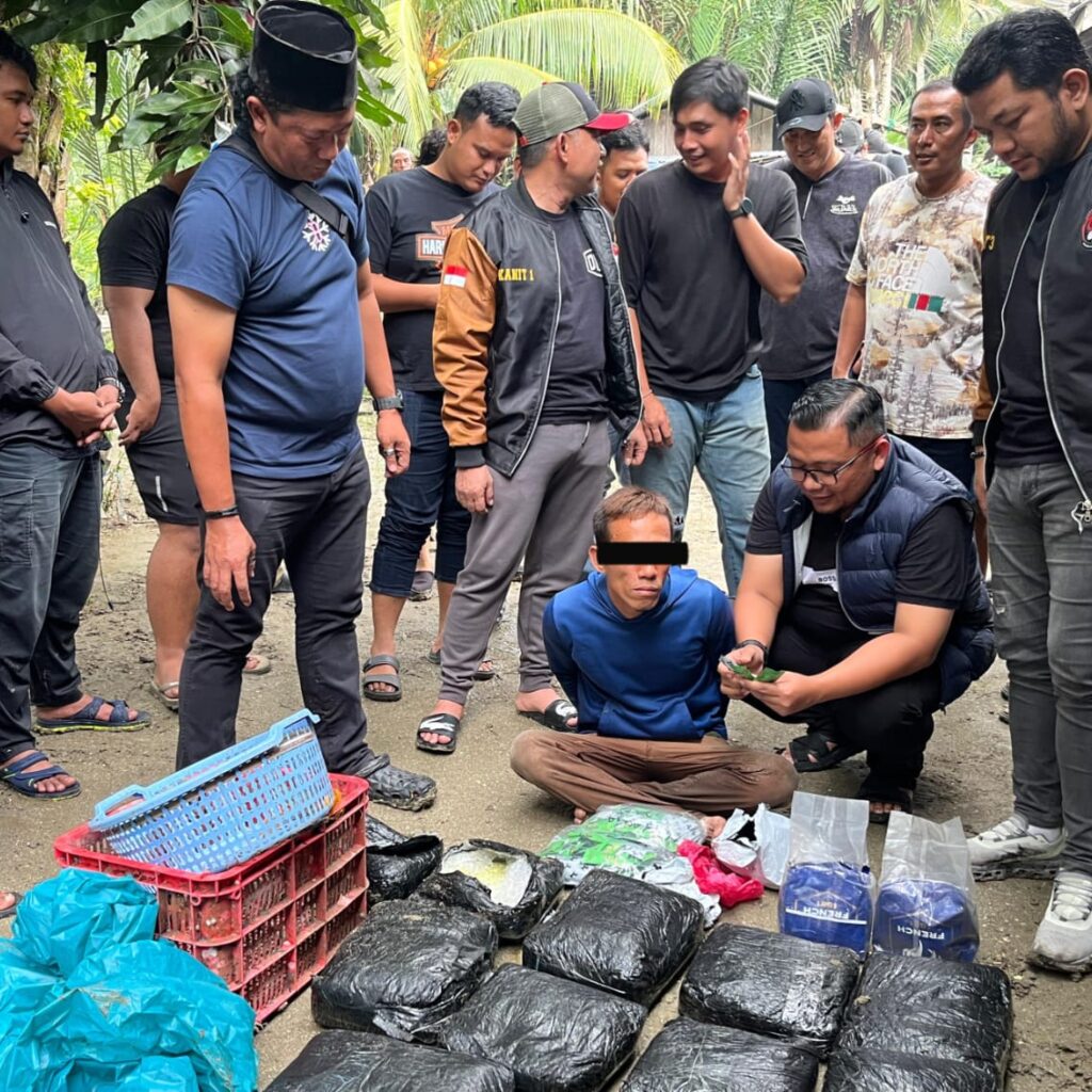 Polisi Tangkap Kurir Narkoba Jaringan Malaysia–Indonesia di Tanjung Balai, Sita Ribuan Pod Vape dan 2 Kg Sabu