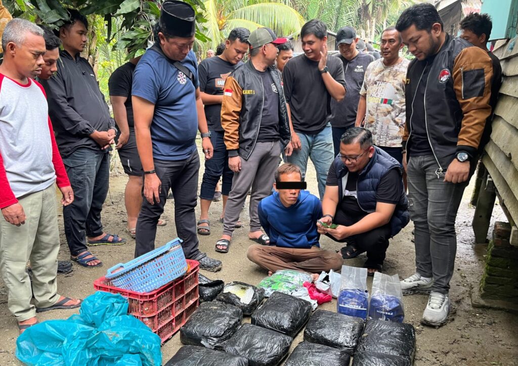 Polisi Tangkap Kurir Narkoba Jaringan Malaysia–Indonesia di Tanjung Balai, Sita Ribuan Pod Vape dan 2 Kg Sabu