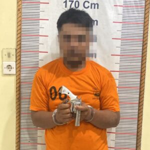 Senpi Rakitan Jadi Alat Intimidasi, Perampok Pelajar di Hinai Ditangkap Kilat