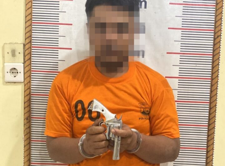 Senpi Rakitan Jadi Alat Intimidasi, Perampok Pelajar di Hinai Ditangkap Kilat